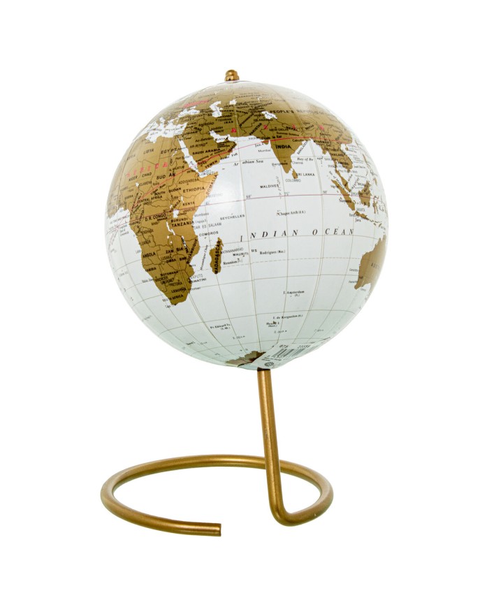 Mappamondo Alexandra House Living Dorato Metallo 16 x 25 x 16 cm