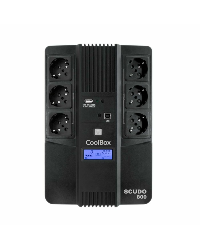 Gruppo di Continuità Interattivo UPS CoolBox COO-SAISCU3-800 800 W 480 W Gruppo di Continuità Interattivo UPS CoolBox COO-SAISCU3-800 800 W 480 W