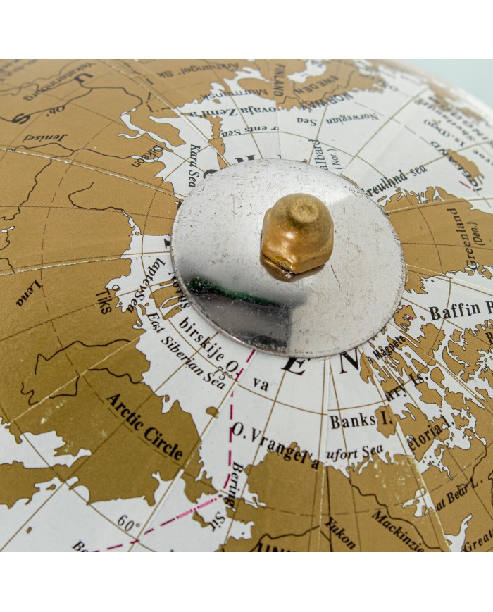 Mappamondo Alexandra House Living Dorato Metallo 16 x 25 x 16 cm