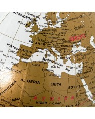 Mappamondo Alexandra House Living Dorato Metallo 16 x 25 x 16 cm