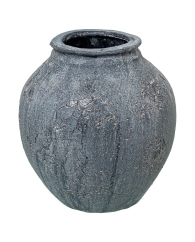 Vaso Alexandra House Living Grigio Ceramica 19 x 19 cm Vaso Alexandra House Living Grigio Ceramica 19 x 19 cm