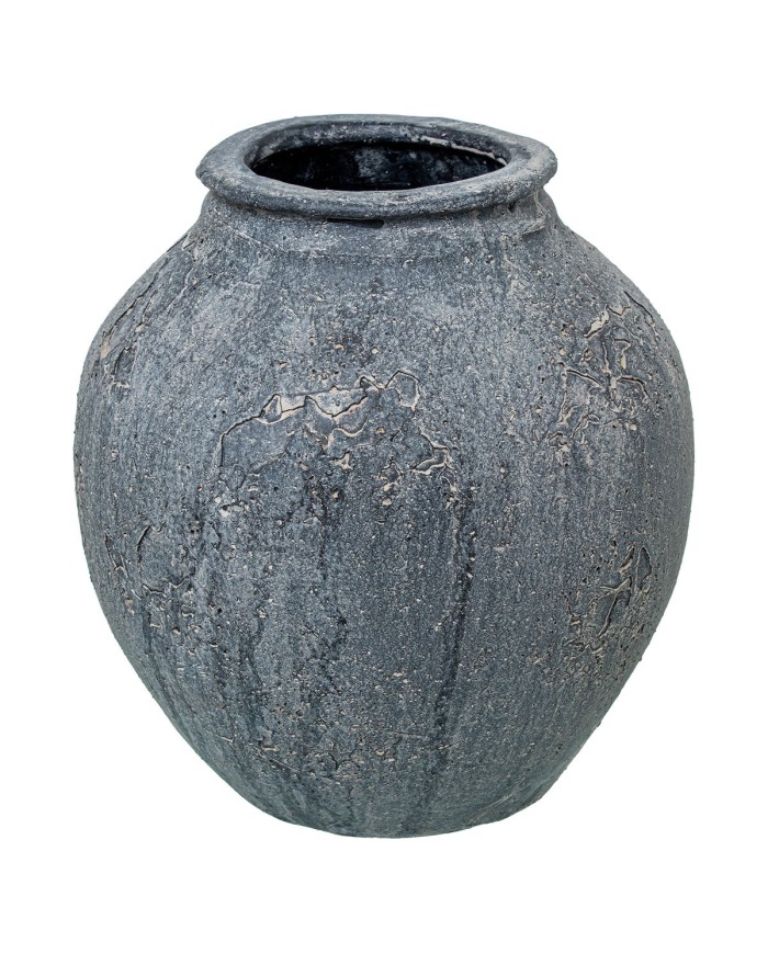 Vaso Alexandra House Living Grigio Ceramica 19 x 19 cm Vaso Alexandra House Living Grigio Ceramica 19 x 19 cm