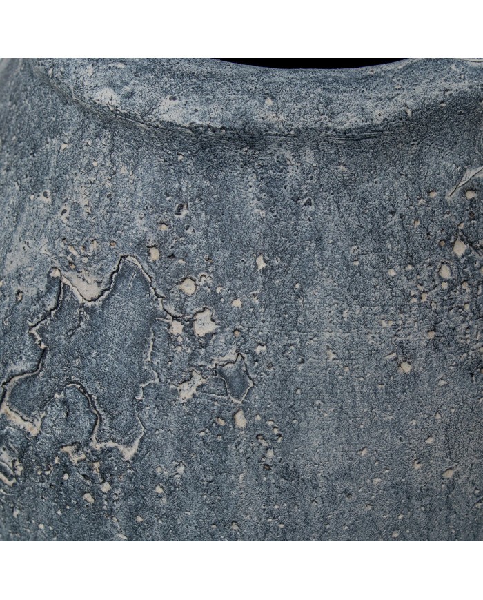 Vaso Alexandra House Living Grigio Ceramica 19 x 19 cm Vaso Alexandra House Living Grigio Ceramica 19 x 19 cm