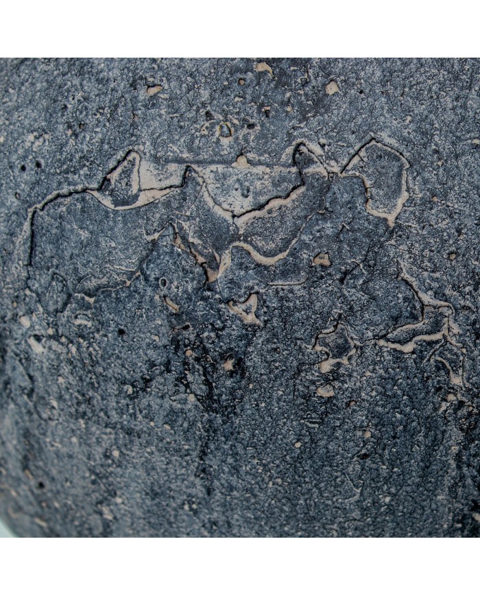 Vaso Alexandra House Living Grigio Ceramica 19 x 19 cm Vaso Alexandra House Living Grigio Ceramica 19 x 19 cm