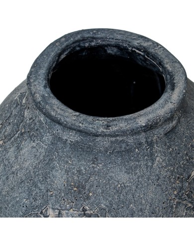 Vaso Alexandra House Living Grigio Ceramica 19 x 19 cm Vaso Alexandra House Living Grigio Ceramica 19 x 19 cm