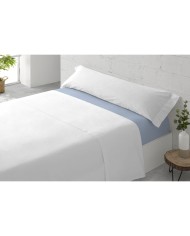 Lenzuolo con angoli aderenti Paduana Azzurro Chiaro 105 x 30 x 200 cm