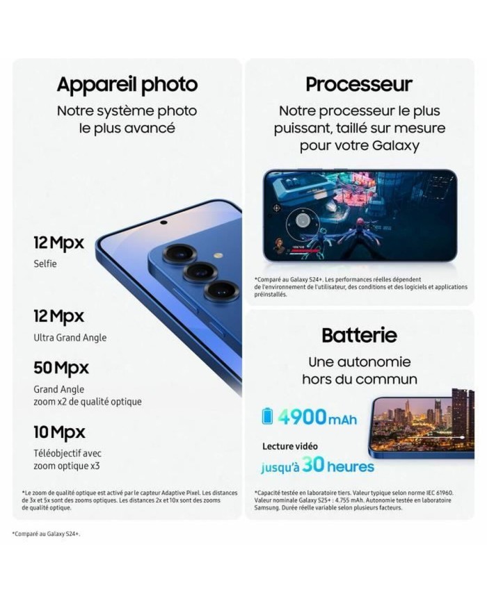 Tablet Samsung SM-S936BZSDE 6,7" Qualcomm Snapdragon 8 Elite 12 GB RAM 256 GB Azzurro Grigio Tablet Samsung SM-S936BZSDE 6,7" Qualcomm Snapdragon 8 Elite 12 GB RAM 256 GB Azzurro Grigio