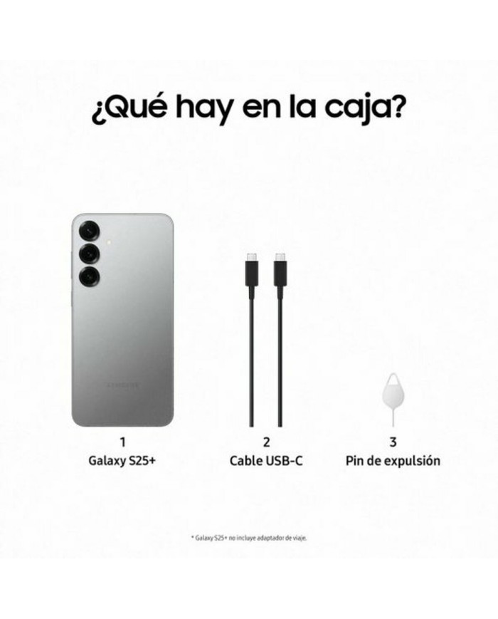 Tablet Samsung SM-S936BZSDE 6,7" Qualcomm Snapdragon 8 Elite 12 GB RAM 256 GB Azzurro Grigio Tablet Samsung SM-S936BZSDE 6,7" Qualcomm Snapdragon 8 Elite 12 GB RAM 256 GB Azzurro Grigio