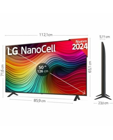 Smart TV LG 50NANO82T6B.AEU 4K Ultra HD 50" Smart TV LG 50NANO82T6B.AEU 4K Ultra HD 50"