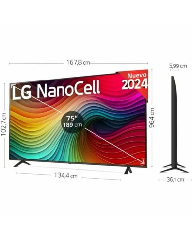 Smart TV LG 75NANO82T6B.AEU 4K Ultra HD 75" Smart TV LG 75NANO82T6B.AEU 4K Ultra HD 75"
