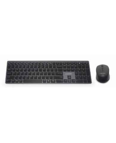 Tastiera GEMBIRD KBS-ECLIPSE-M500-ES Nero Qwerty in Spagnolo Tastiera GEMBIRD KBS-ECLIPSE-M500-ES Nero Qwerty in Spagnolo