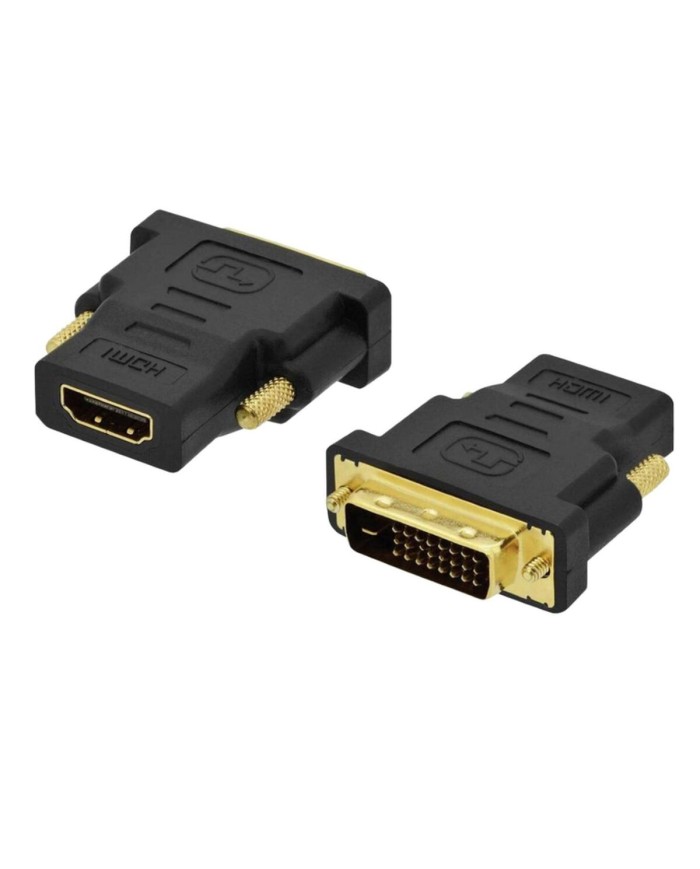 Adattatore HDMI con DVI Ewent EC1371 Nero Adattatore HDMI con DVI Ewent EC1371 Nero