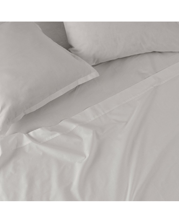 Lenzuolo con angoli aderenti HappyFriday Grigio 140 x 200 x 32 cm