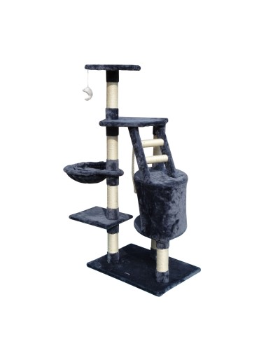 Albero tiragraffi per gatti Gloria Sinu Grigio 7,5 cm 55 x 40 x 120 cm Albero tiragraffi per gatti Gloria Sinu Grigio 7,5 cm 55 x 40 x 120 cm