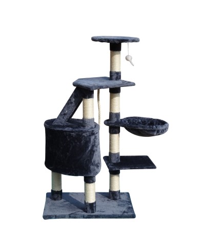 Albero tiragraffi per gatti Gloria Sinu Grigio 7,5 cm 55 x 40 x 120 cm