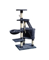 Albero tiragraffi per gatti Gloria Sinu Grigio 7,5 cm 55 x 40 x 120 cm Albero tiragraffi per gatti Gloria Sinu Grigio 7,5 cm 55 x 40 x 120 cm