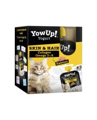 Cibo per gatti YowUp Skin & Hair Salmone 3 Unità