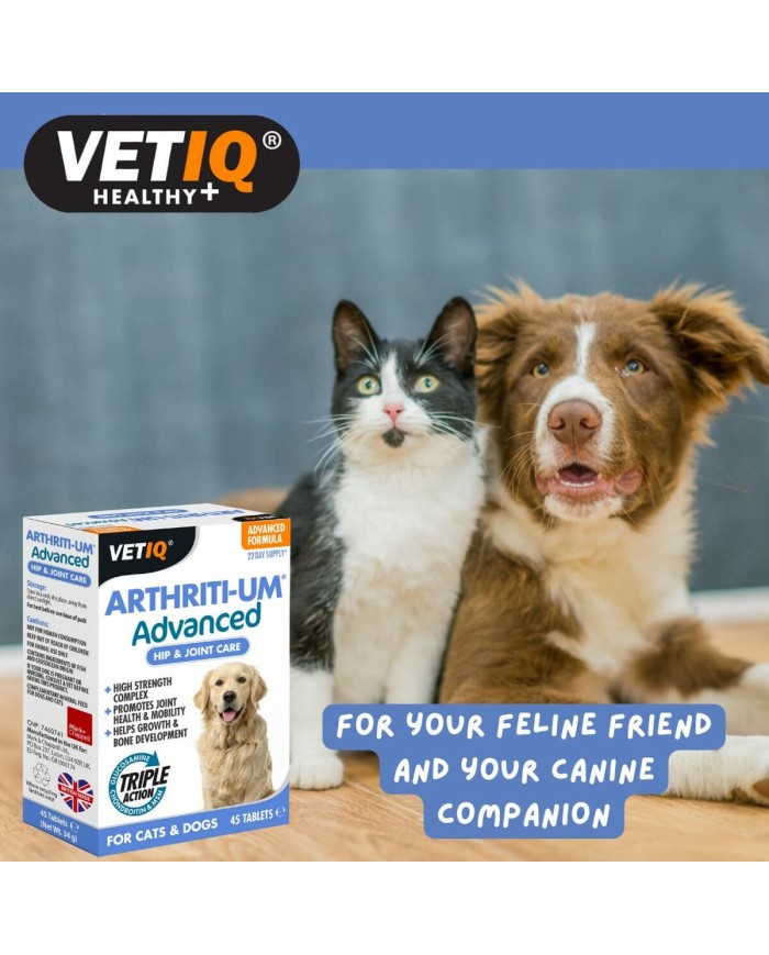 Integratori e vitamine Mark & Chappell VETIQ ARTHRITI-UM ADVANCED