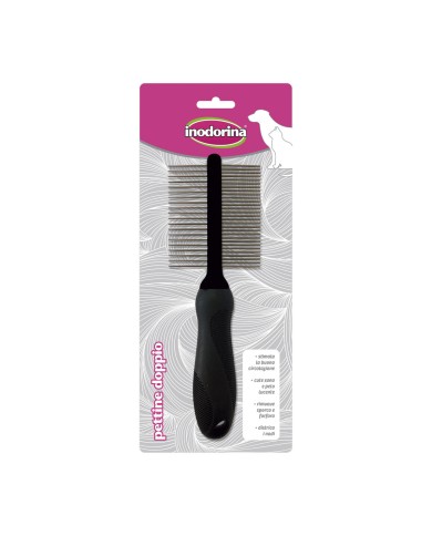 Spazzola per Cani Inodorina Nero Spazzola per Cani Inodorina Nero