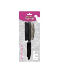 Spazzola per Cani Mascow 336 Grigio 10,5 x 10 x 3 cm (12 Unità) Spazzola per Cani Mascow 336 Grigio 10,5 x 10 x 3 cm (12 Unità)