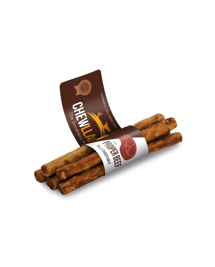 Snack per Cani Chewllagen Carne di vitello 40 Unità