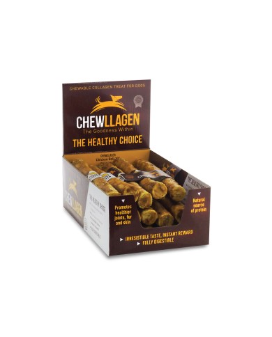 Snack per Cani Chewllagen Pollo 15 Unità
