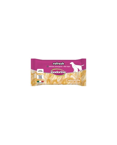 Salviettine Inumidite per Animali Domestici Inodorina Refresh 24 Unità Salviettine Inumidite per Animali Domestici Inodorina Refresh 24 Unità