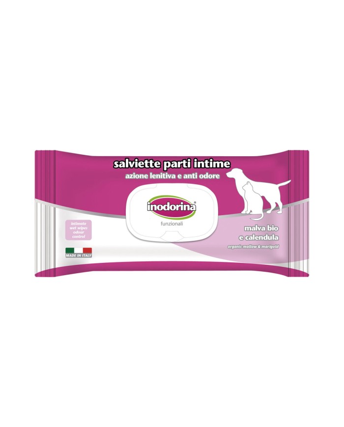 Salviettine Inumidite per Animali Domestici Inodorina 40 Unità