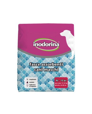 Pannolini usa e getta Inodorina 12 Unità Pannolini usa e getta Inodorina 12 Unità