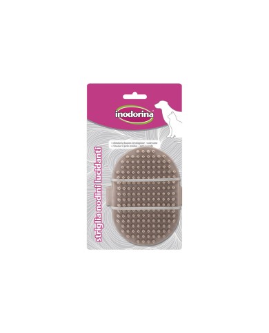 Spazzola per Cani Inodorina Marrone Gomma Guanto S Spazzola per Cani Inodorina Marrone Gomma Guanto S