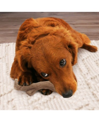 Giocattolo da mordere per cani Nylabone Marrone Burro Di Arachidi M Giocattolo da mordere per cani Nylabone Marrone Burro Di Arachidi M