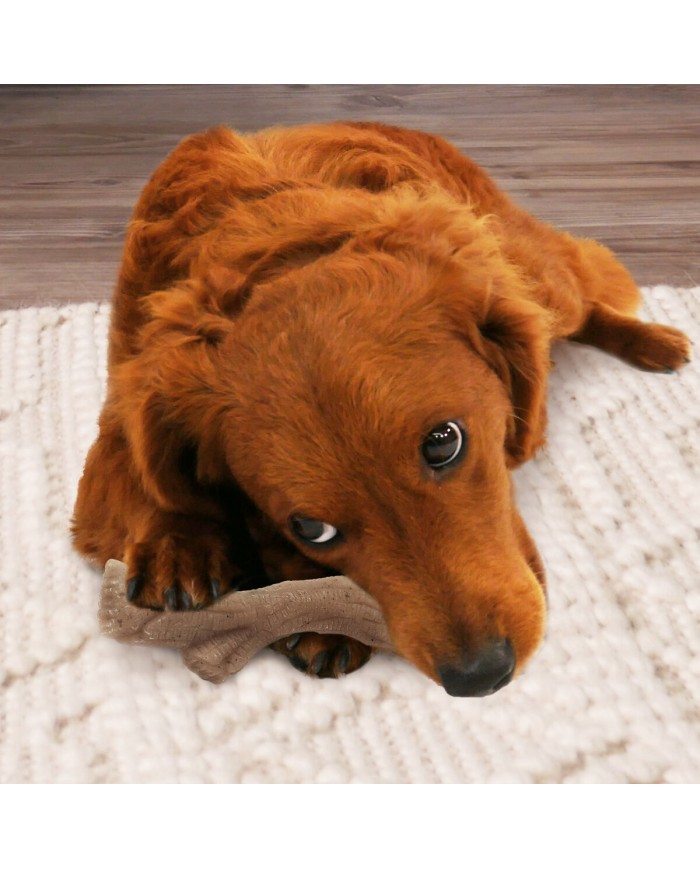 Giocattolo da mordere per cani Nylabone Marrone Burro Di Arachidi M Giocattolo da mordere per cani Nylabone Marrone Burro Di Arachidi M