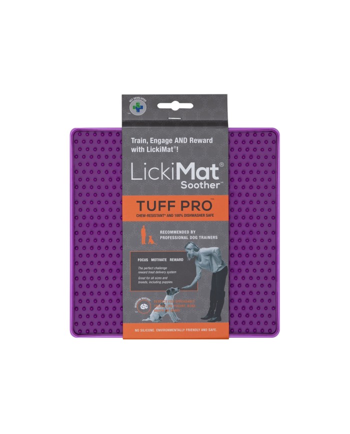 Ciotola per cani Lickimat Viola polipropilene TPR