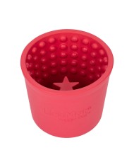 Ciotola per cani Lickimat Rosa Gomma