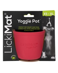 Ciotola per cani Lickimat Rosa Gomma