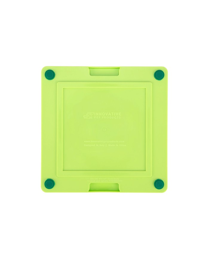 Ciotola per cani Lickimat Verde polipropilene TPR