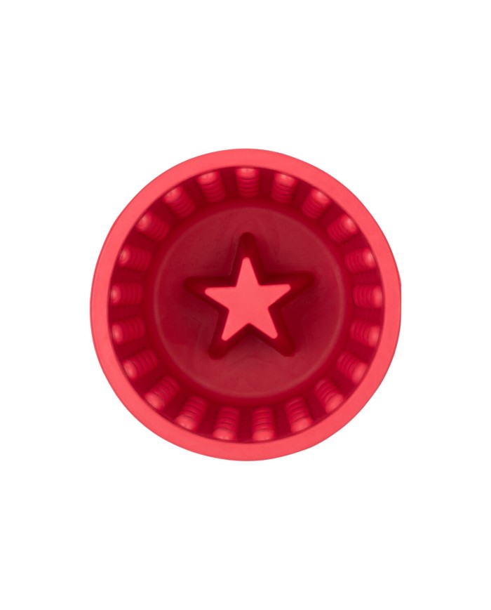 Ciotola per cani Lickimat Rosa Gomma