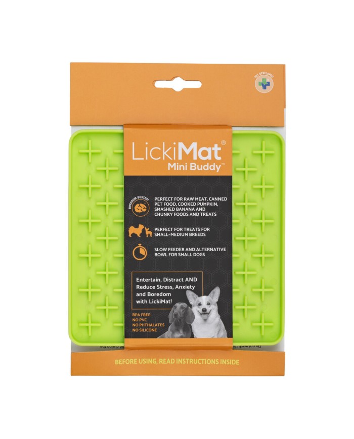 Ciotola per cani Lickimat Verde TPR