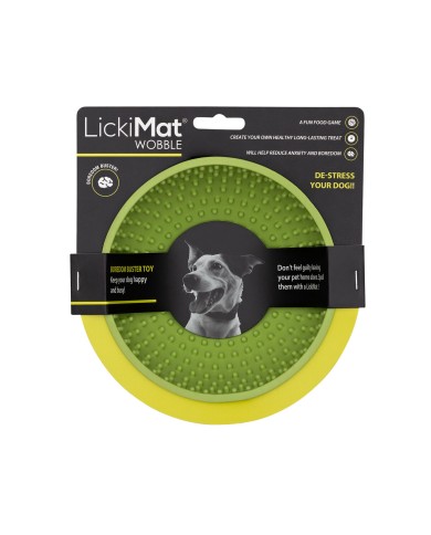 Ciotola per cani Lickimat Verde Gomma Moderno 600 ml