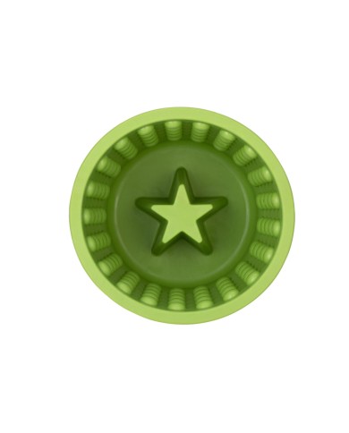 Ciotola per cani Lickimat Verde Gomma