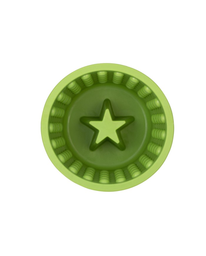 Ciotola per cani Lickimat Verde Gomma