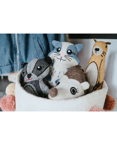 Peluche per cani Hunter Marrone 100 % Riciclato Riccio Peluche per cani Hunter Marrone 100 % Riciclato Riccio