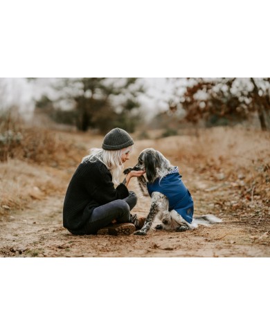 Cappotto per Cani Hunter Milford Azzurro 45 cm