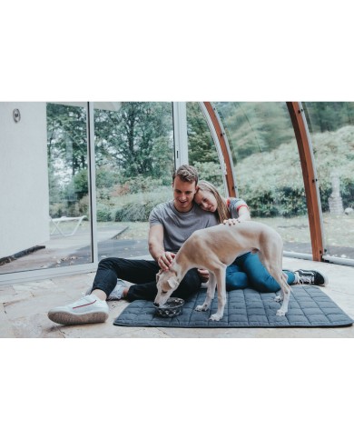 Ciotola per cani Hunter Silicone Acciaio inossidabile 1,75 L Ciotola per cani Hunter Silicone Acciaio inossidabile 1,75 L