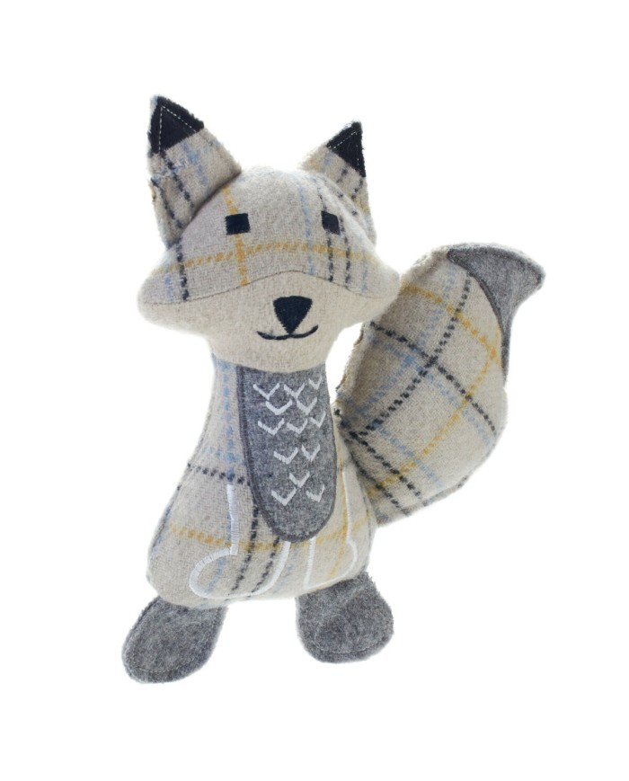 Peluche per cani Hunter Beige 100 % Riciclato Volpe Peluche per cani Hunter Beige 100 % Riciclato Volpe