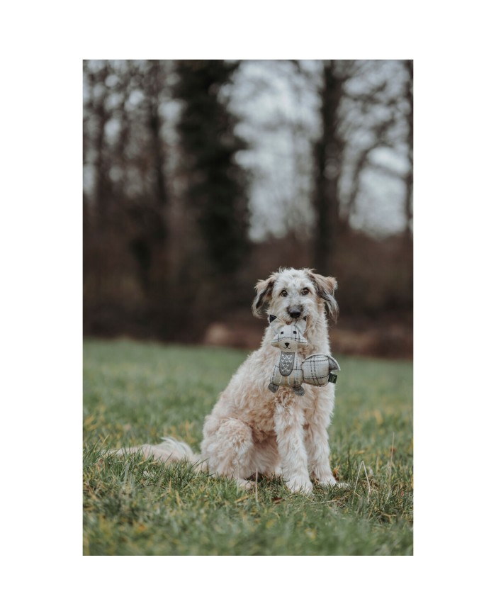 Peluche per cani Hunter Beige 100 % Riciclato Volpe Peluche per cani Hunter Beige 100 % Riciclato Volpe