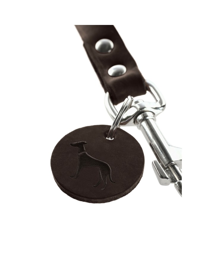 Guinzaglio per Cani Hunter Marrone 2 m Regolabile Pelle