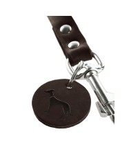 Guinzaglio per Cani Hunter Marrone 2 m Regolabile Pelle