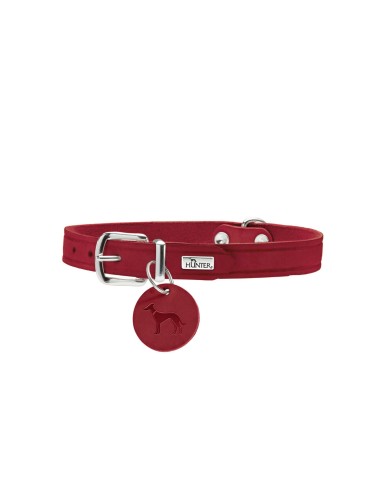 Collare per Cani Hunter Aalborg Rosso S 32-38 cm