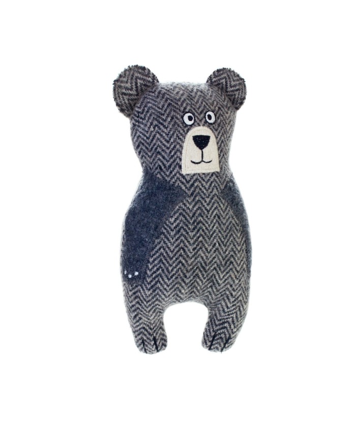 Peluche per cani Hunter Grigio 100 % Riciclato Orso